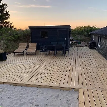 House Among Dunes And Trees In Sondervig Ринкёбинг