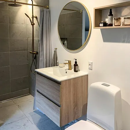 House Among Dunes And Trees In Sondervig Дом отдыха