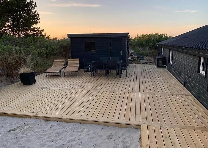House Among Dunes And Trees In Sondervig Ringkobing