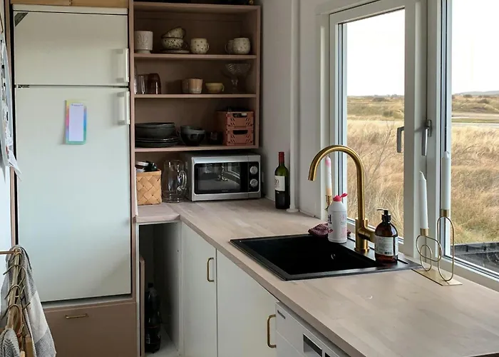 House Among Dunes And Trees In Sondervig Holiday home Ringkobing